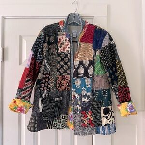 Uzbek Patchwork Quilted Jacket